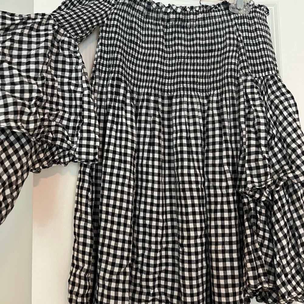 Buffalo check dress